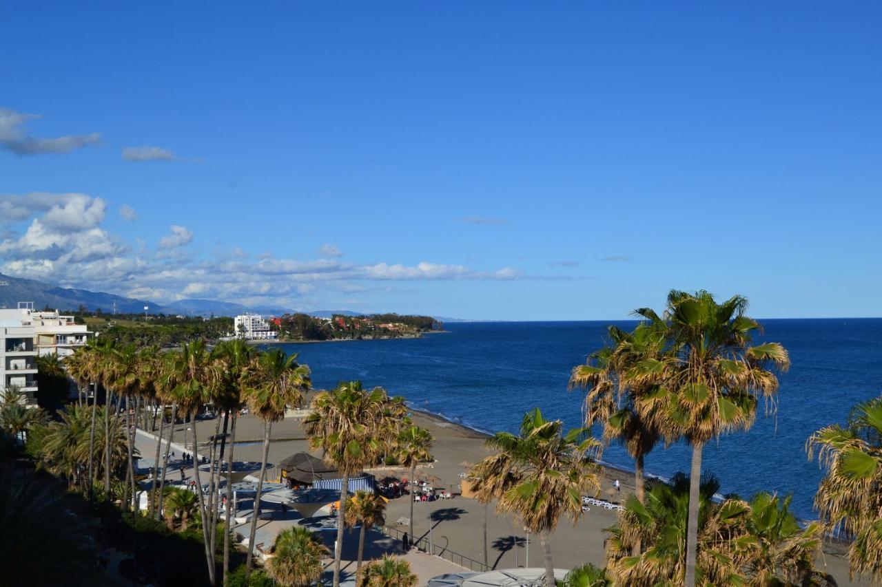 Sunnypalms - Beachfront Penthouse With Stunning Sea View Estepona Ngoại thất bức ảnh